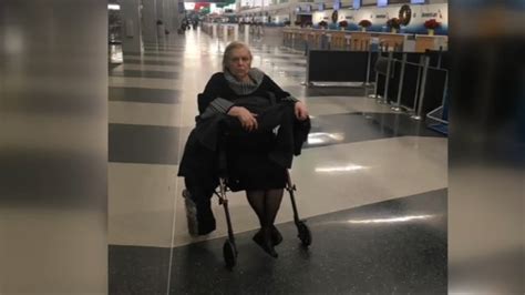 American Airlines Disputes Elderly Womans Claim That She Was Abandoned At Ohare Airport Abc7