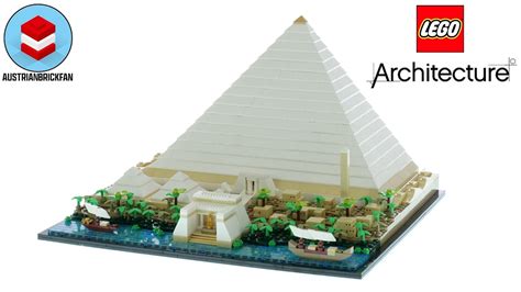 Lego Architecture 21058 The Great Pyramid Of Giza Speed Build Toy Network