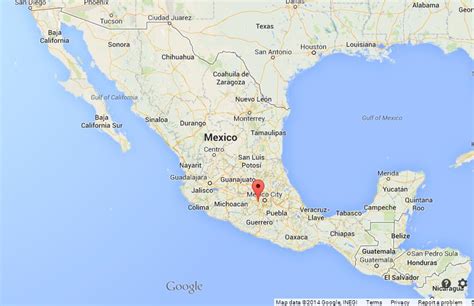 Toluca On Map Of Mexico