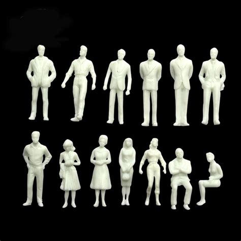 Amazonsmile 100pcs Unpainted Tiny People Figures Gdaya 150 Scale