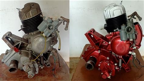 Two Stroke Engine Full Restoration Two Stroke Engine Restoration For