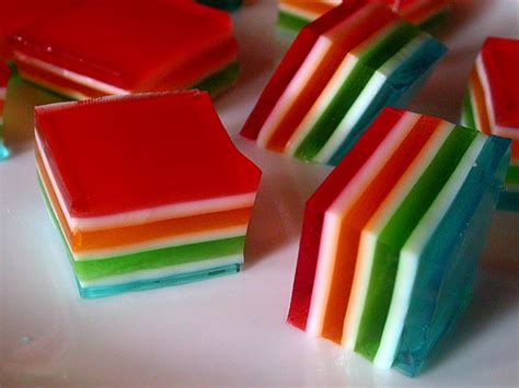 How to make seven layer dip dessert. layered jello | 7 layers, featuring blueberry, lime ...