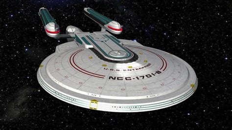 The Excelsior Class Enterprise Ncc 1701 B Star Trek Uss Enterprise