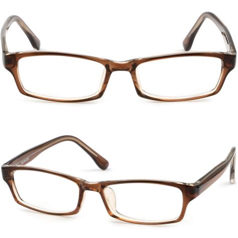 Rectangular Plastic Frames Womens Acetate Rx Glasses Spring Hinges
