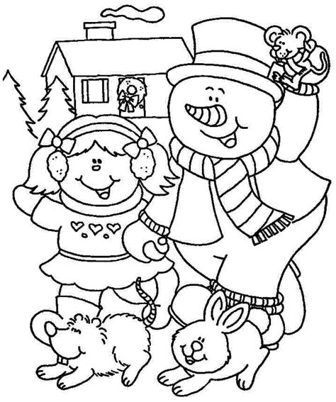 Frosty the snowman coloring page christmas coloring pages coloring pages for kids holiday & seasonal coloring pages use the download button to see the full image of free winter coloring pages for preschoolers download, and download it to your computer. Winter Coloring Pages For Kindergarten - Coloring Home