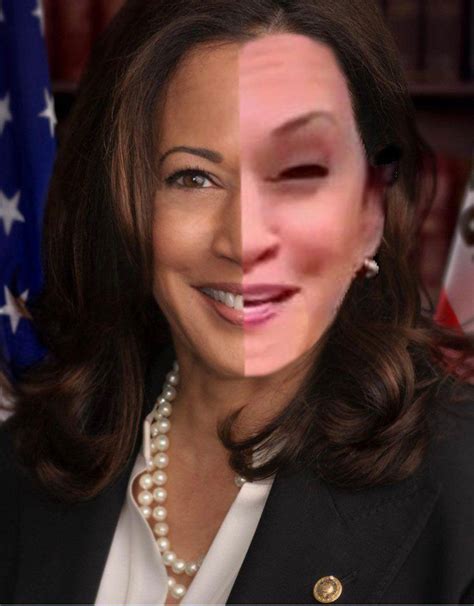 Kamala harris is the vice president of the united states, making her the first female vice president and first black person and asian american to hold the position. Open Post: Kamala Harris' new face nearly broke the ...
