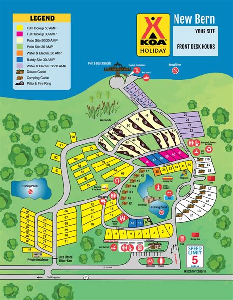 Craven county recreation & parks office is now next to creekside park. Campground Site Map in 2020 | Camping in north carolina ...