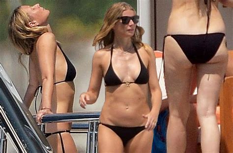 Gwyneth Paltrow Shows Off Toned Bikini Body In Saint Tropez
