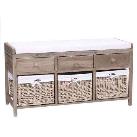 Check spelling or type a new query. Banc de rangement en platane et coton L 103 cm Eloise ...