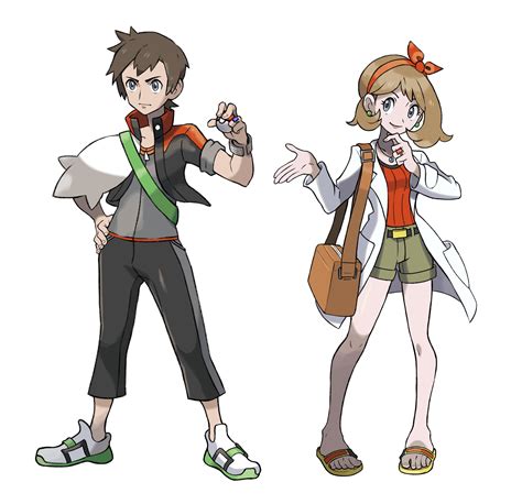 Hyo On Twitter Pokemon Oras Brendan And May Adult Version T