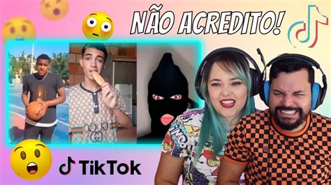 Os Melhores Tik Tok De ComÉdia Tente NÃo Rir 134 Amora ‹ React