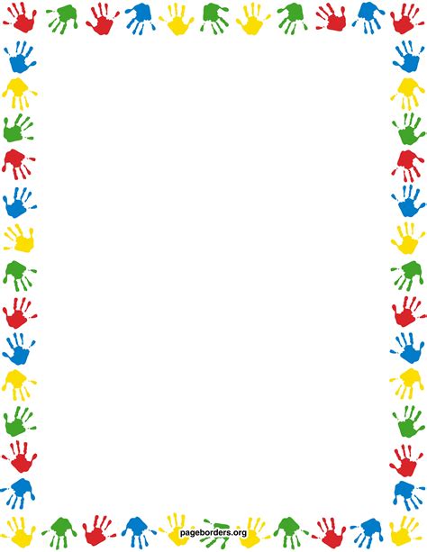 Clipart Borders For Kids Clipground
