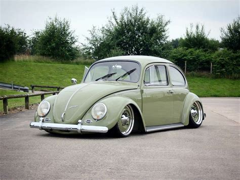 Slammed Vw Beetle Volkswagen Bug Vintage Volkswagen Vintage Vw Bug