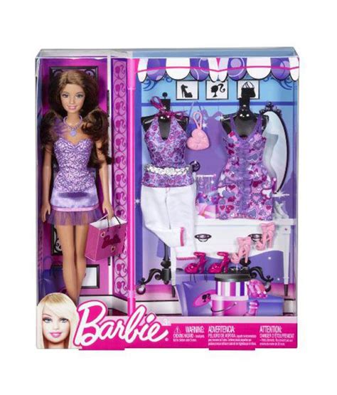 Mattel Barbie Teresa Purple Dress Tset Fashion Dollimported Toys
