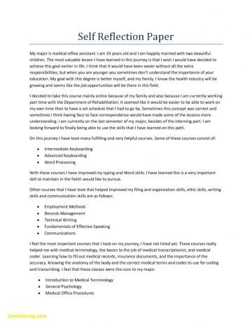 The equivalent apa 7 page can be found here. 007 Reflective Essay Format Unique Informals Apa For ...