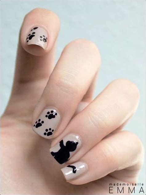 Who Would Like To Have These Cute Cat Nail Arts?