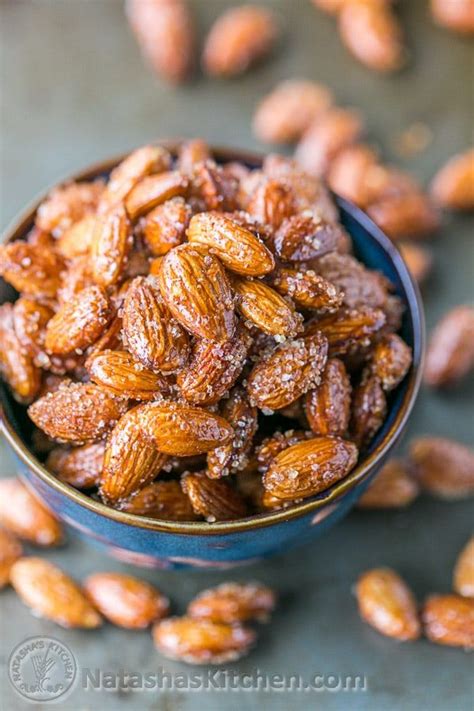 These Spicy Roasted Almonds With Honey And Raw Sugar Are Addictive