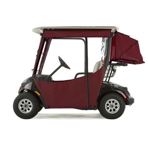 Yamaha Drive 2 Golf Cart Pro Touring Sunbrella Track Enclosure