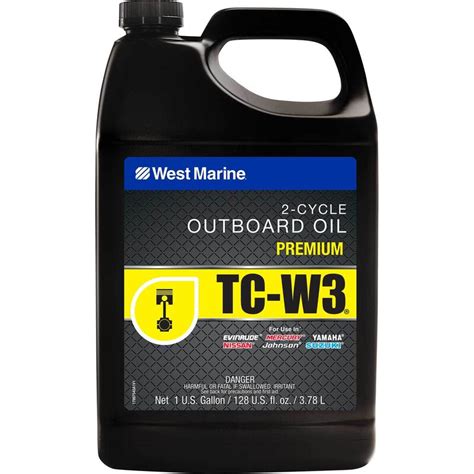 West Marine Premium 2 Cycle Tc W3 Outboard Oil Gallon West Marine