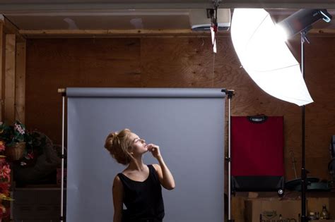 How I Shot It Simple One Light Portrait Studio Setup In A Garage