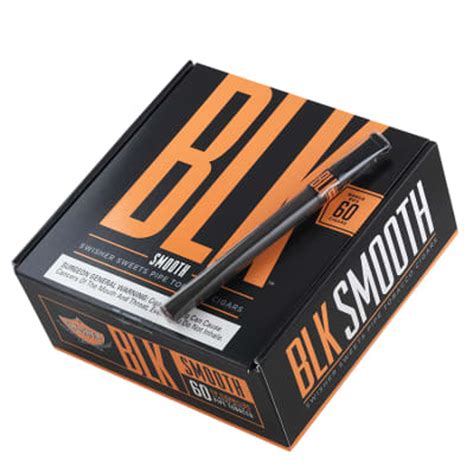 Swisher Sweets Blk Cigars Smooth 60ct Buitrago Cigars
