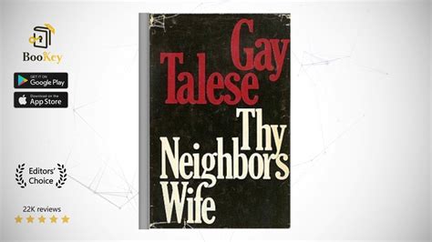 Thy Neighbor S Wife Book Summary By Gay Talese The Sexual Liberation Movement Of The United