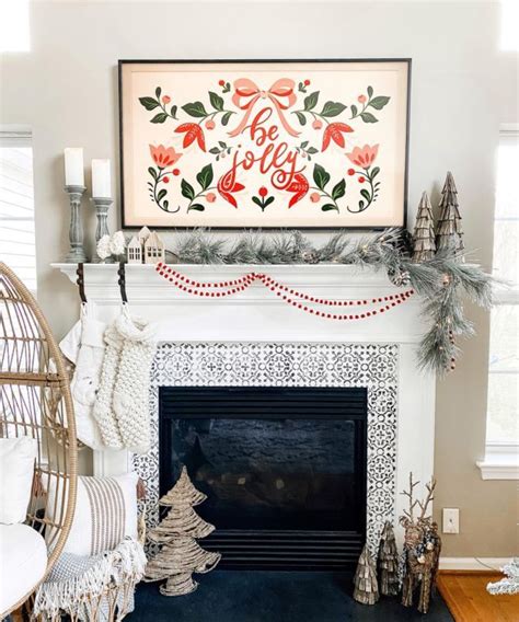 How To Stencil Your Fireplace Surround Mrsmeganjane In 2022