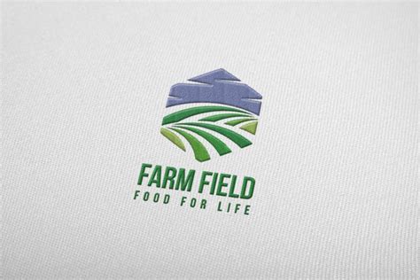 Farm Field Logo By Imaginicon Farm Field