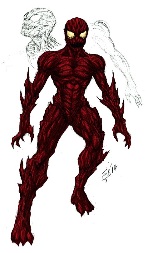 The Wos Carnage By Kyomusha Marvel Character Design Symbiotes