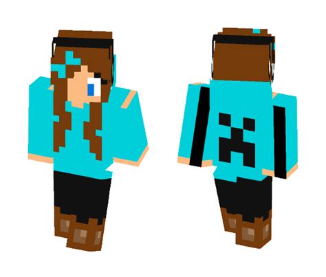 Download Cute Gamer Girl Minecraft Skin For Free Superminecraftskins