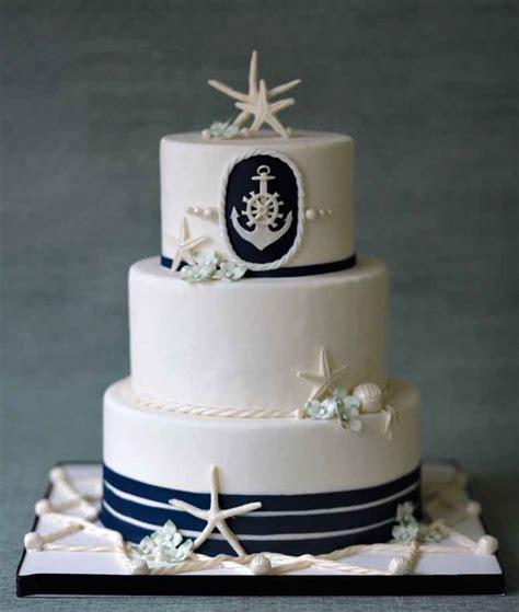 Nautical Wedding Cakes Nautical Wedding Cakes Nautical Cake Themed Wedding Cakes