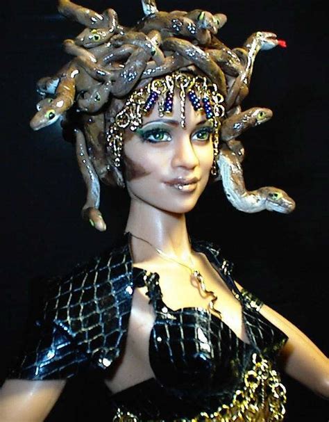 Medusa Ooak Doll Close By Sla R On Deviantart