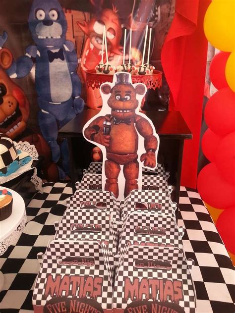Five Nights At Freddy¨s Birthday Party Ideas Photo 1 Of 13 Five Nights At Freddy S Birthday