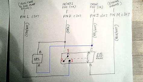 2 wire oil pressure switch wiring diagram