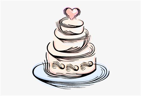 Bolo Png Vector Wedding Cake Clip Art Transparent Png 453x480