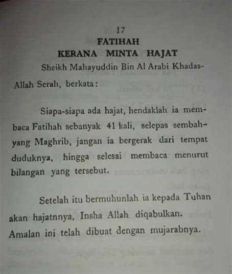 Manfaat membaca surat al fatihah 100 kali. Baca Surah Al Fatihah 41 Kali Untuk Meminta Hajat In Shaa ...