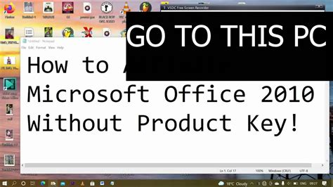 How To Activate Microsoft Office Without Activation Key Under One