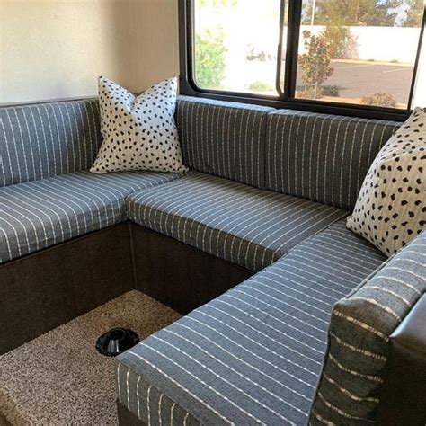 The vehicle you are using to tow the rv, if it is not a motorhome, is also a contributing factor in design. RV Camper Cushion covers, Upholstery for RVs Campers, motor homes, banquette covers, customize ...