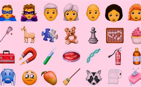 ¡estos Son Los 150 Nuevos Emojis Que Llegarán Mañana