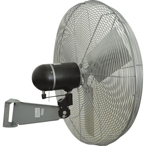 The most efficient and powerful wall fans on the market. TPI Industrial Wall-Mount Oscillating Fan — 30in., 7900 ...