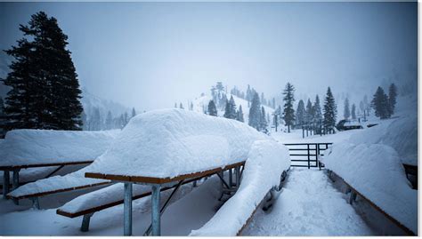 Storms Bring 4 Feet Of Snow In 48 Hours To Sierra Nevada Resorts