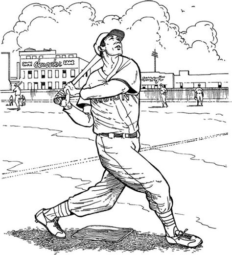 Color in this picture of baseball and others with our library of online coloring pages. Coloring Pages: Baseball Coloring Pages Free and Printable