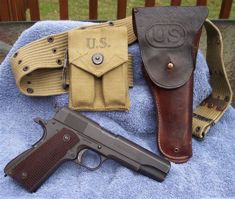 Colt M1911a1 Us Army 1911a1 45 Acp 1943 Commercial