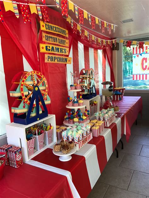 Carnival Theme Birthday Party Carnival Theme Birthday Party Circus