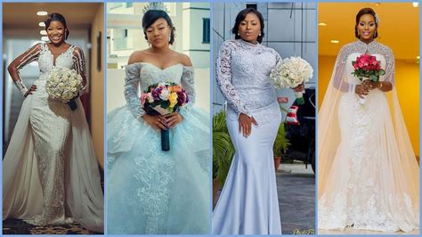 Latest Stunning Nigerian Wedding Dresses With Gorgeous Details