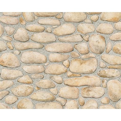 As Creation Pebble Stone Pattern Embossed Textured Wallpaper 834515