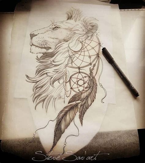 lioness dream catcher tattoo antonvanleeuwenhoekdiscovered