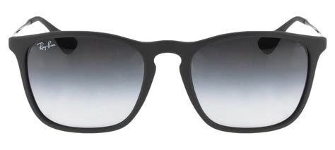 Ray Ban Chris Rb4187 Preto Fosco 622 8g 54 Óculos De Sol Na EÓtica