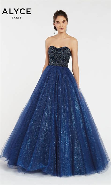 Alyce Paris Strapless Ball Gown 60380 Alyce Paris Prom Dresses Ball