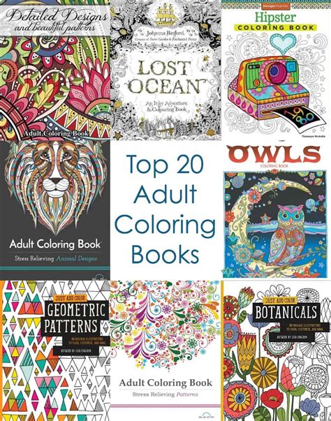 top 20 adult coloring books diy candy